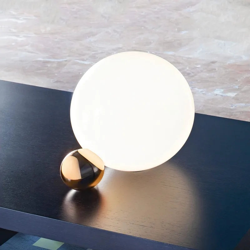 Glass Ball Table Lamp