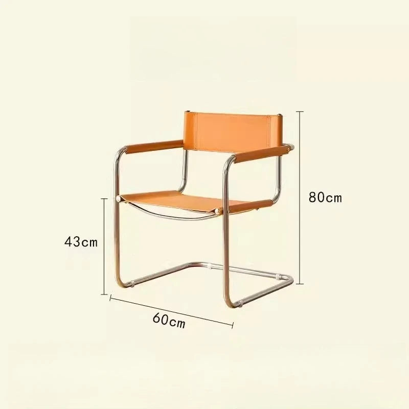 Wassily Style Mid-Century Armchair