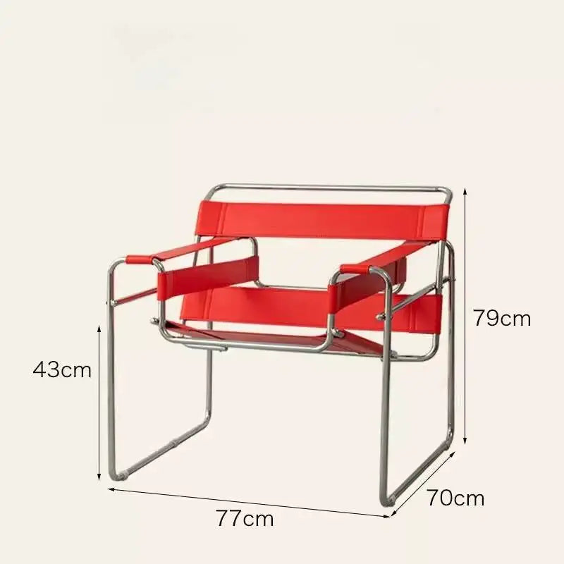 Wassily Style Mid-Century Armchair