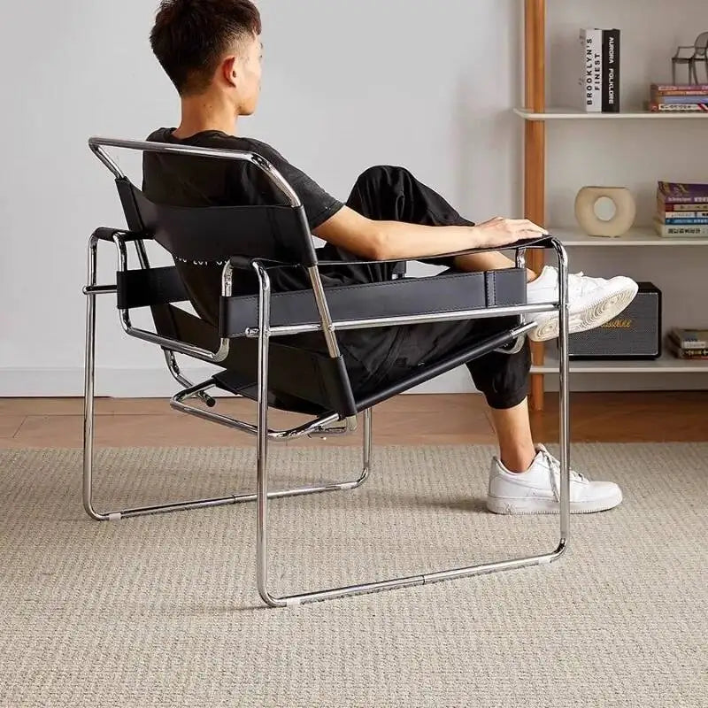 Wassily Style Mid-Century Armchair