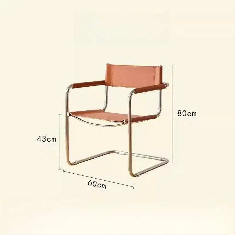 Wassily Style Mid-Century Armchair