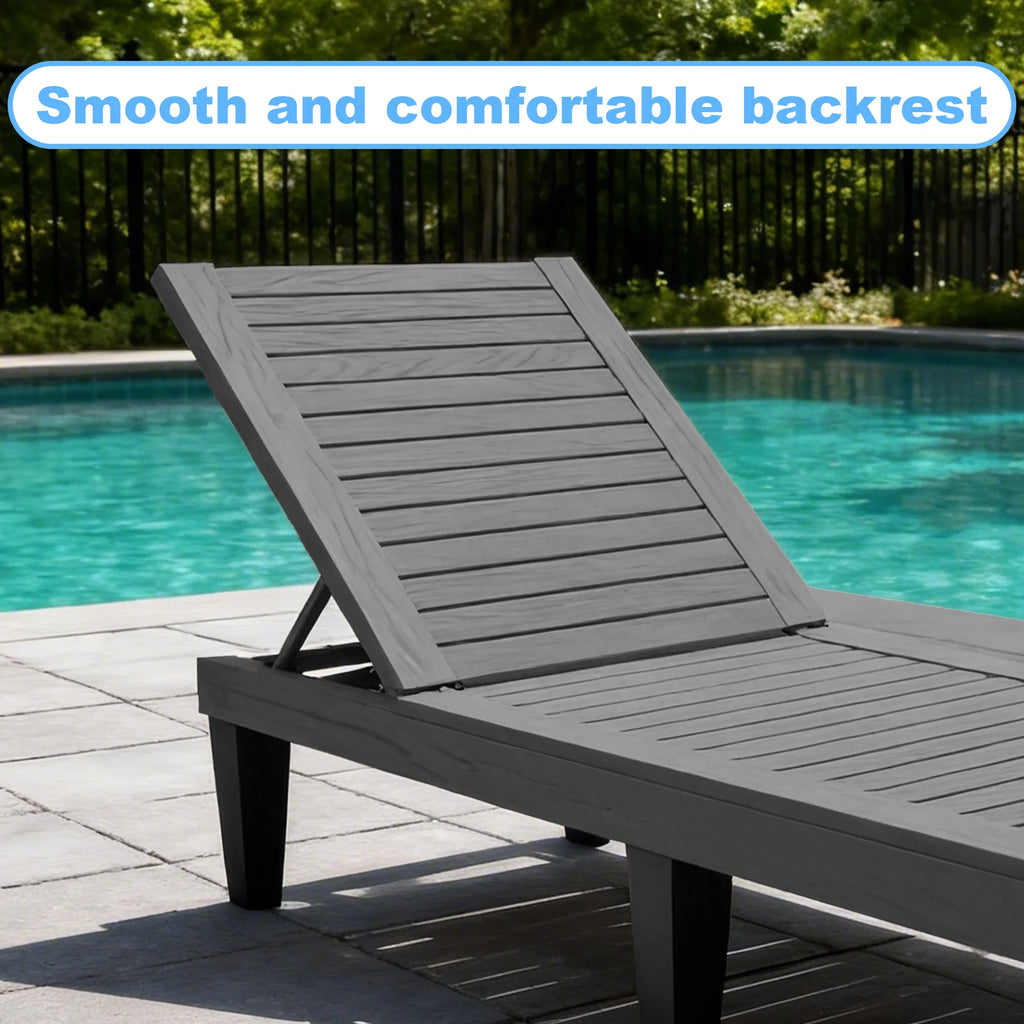 Adjustable Patio Chaise Lounge