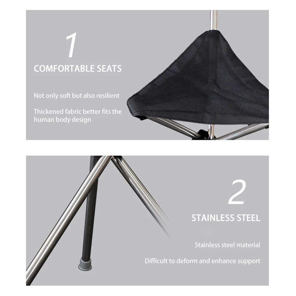 Telescopic Camping Walking Stool