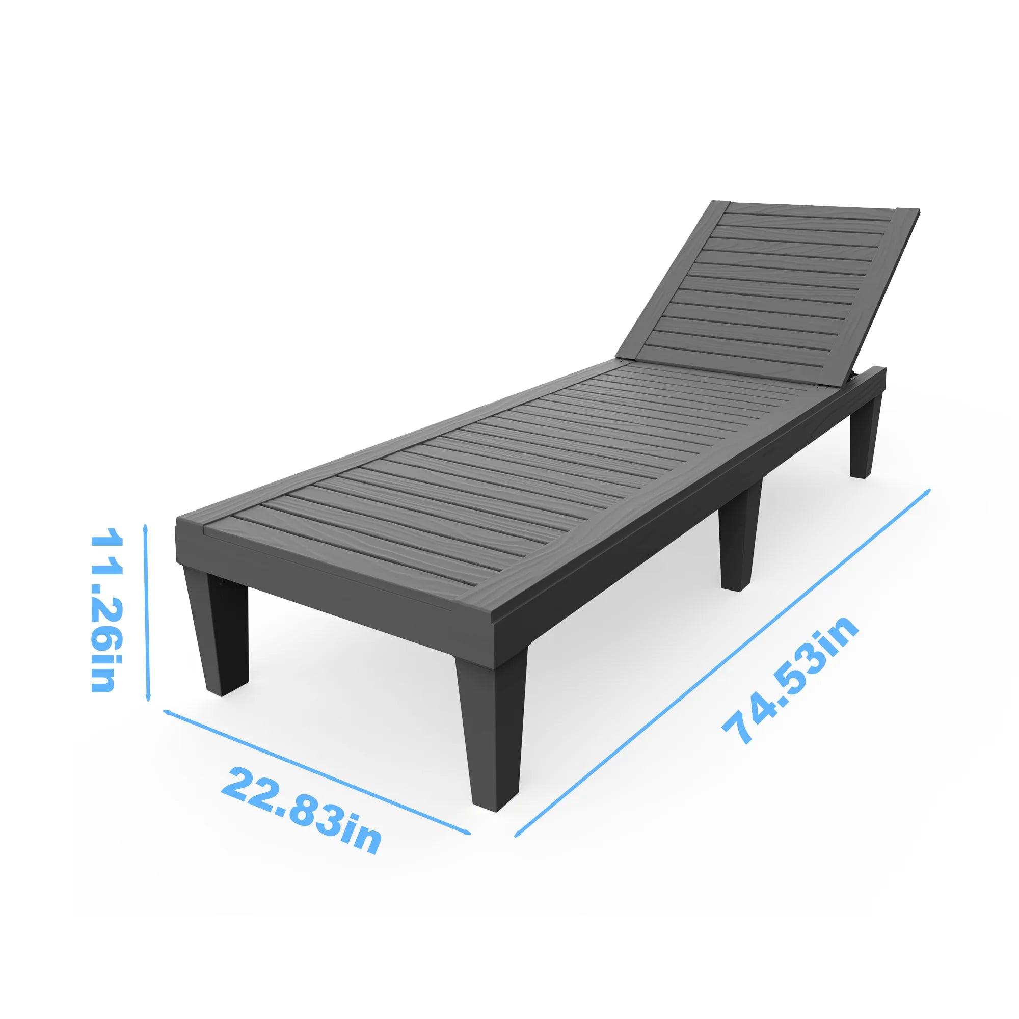 Adjustable Patio Chaise Lounge