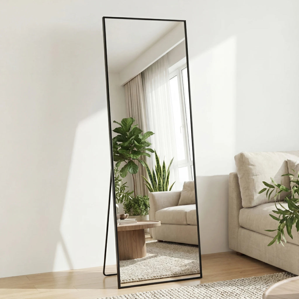 Arched Full Length Mirror with Stand