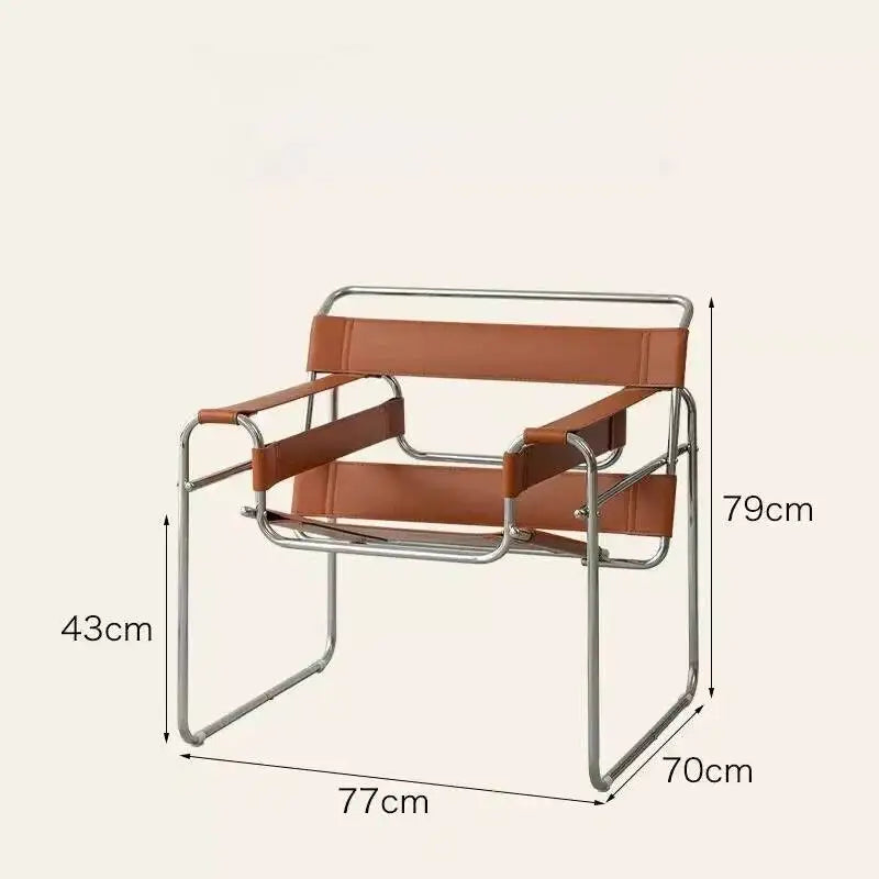 Wassily Style Mid-Century Armchair