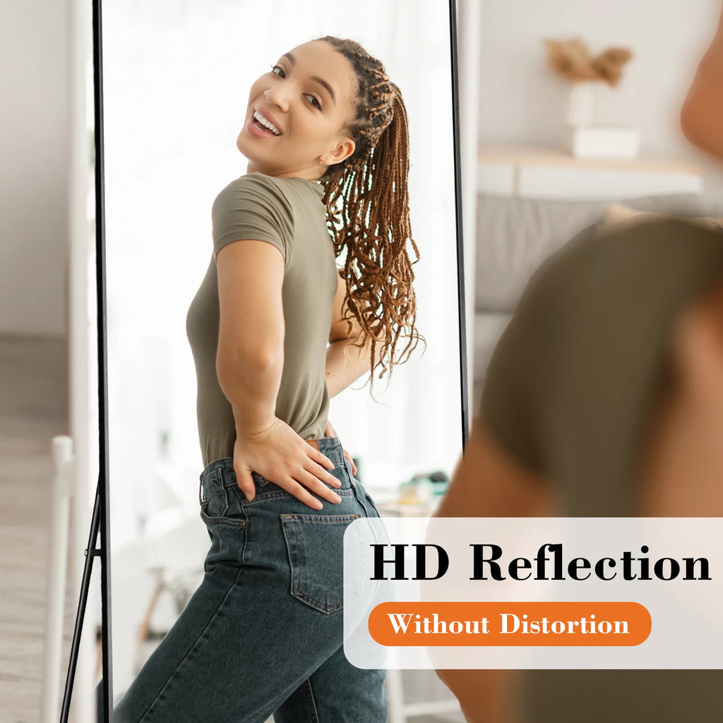 Arched Full Length Mirror with Stand