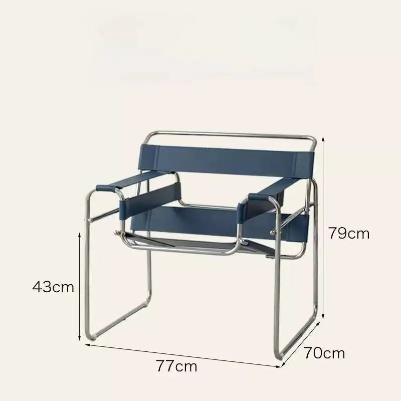 Wassily Style Mid-Century Armchair