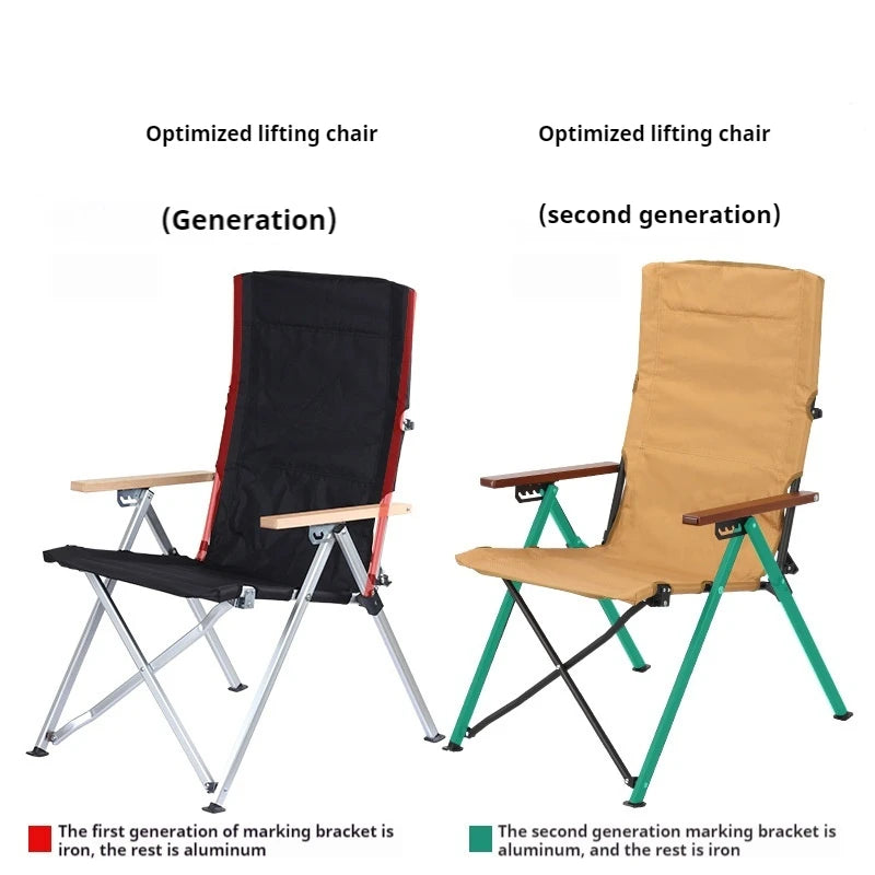 High Back Camping Folding Chair