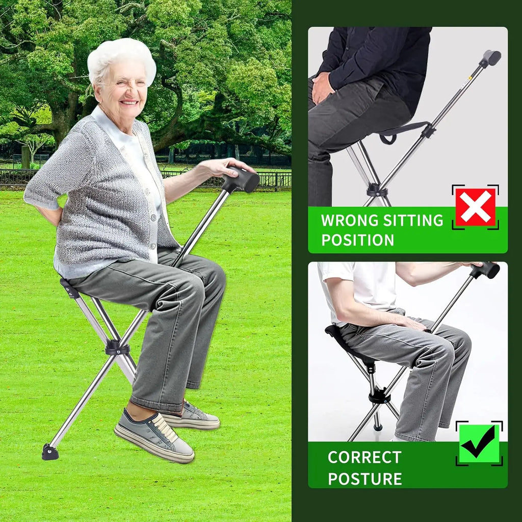 Telescopic Camping Walking Stool