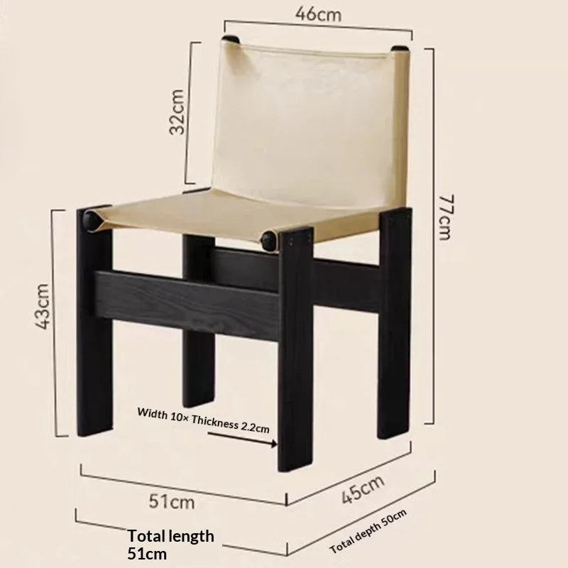 Nordic Ergonomic Dining Chair Set
