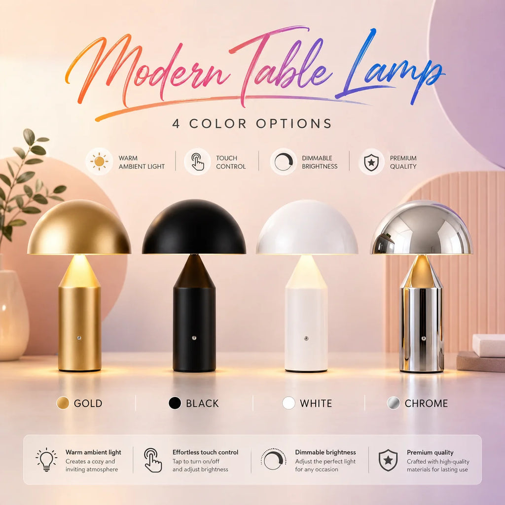 Mushroom Table Lamp