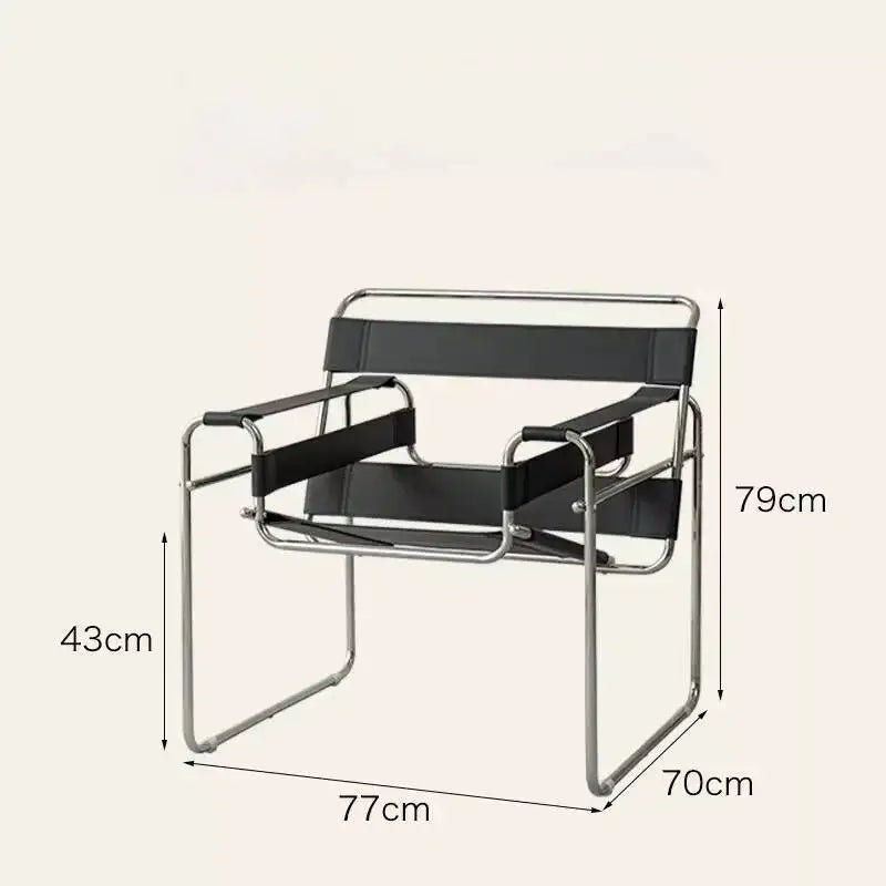Wassily Style Mid-Century Armchair