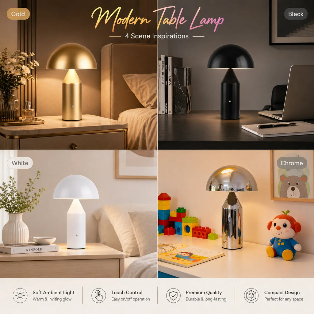 Mushroom Table Lamp