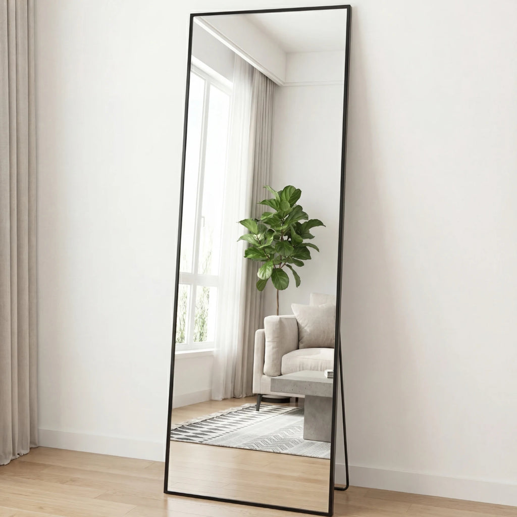 Arched Full Length Mirror with Stand