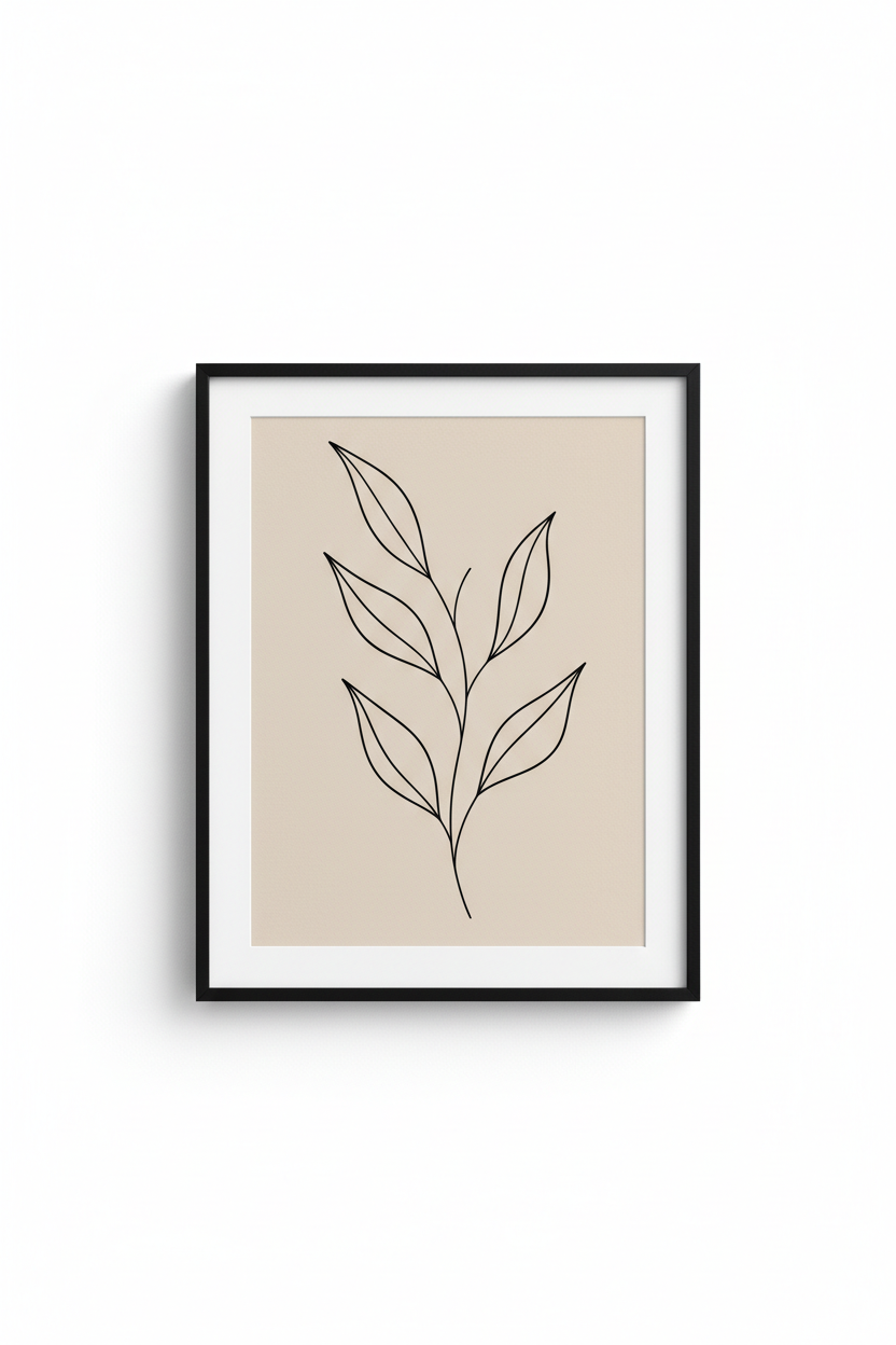Minimalist Wall Art Print – Modern Home Décor