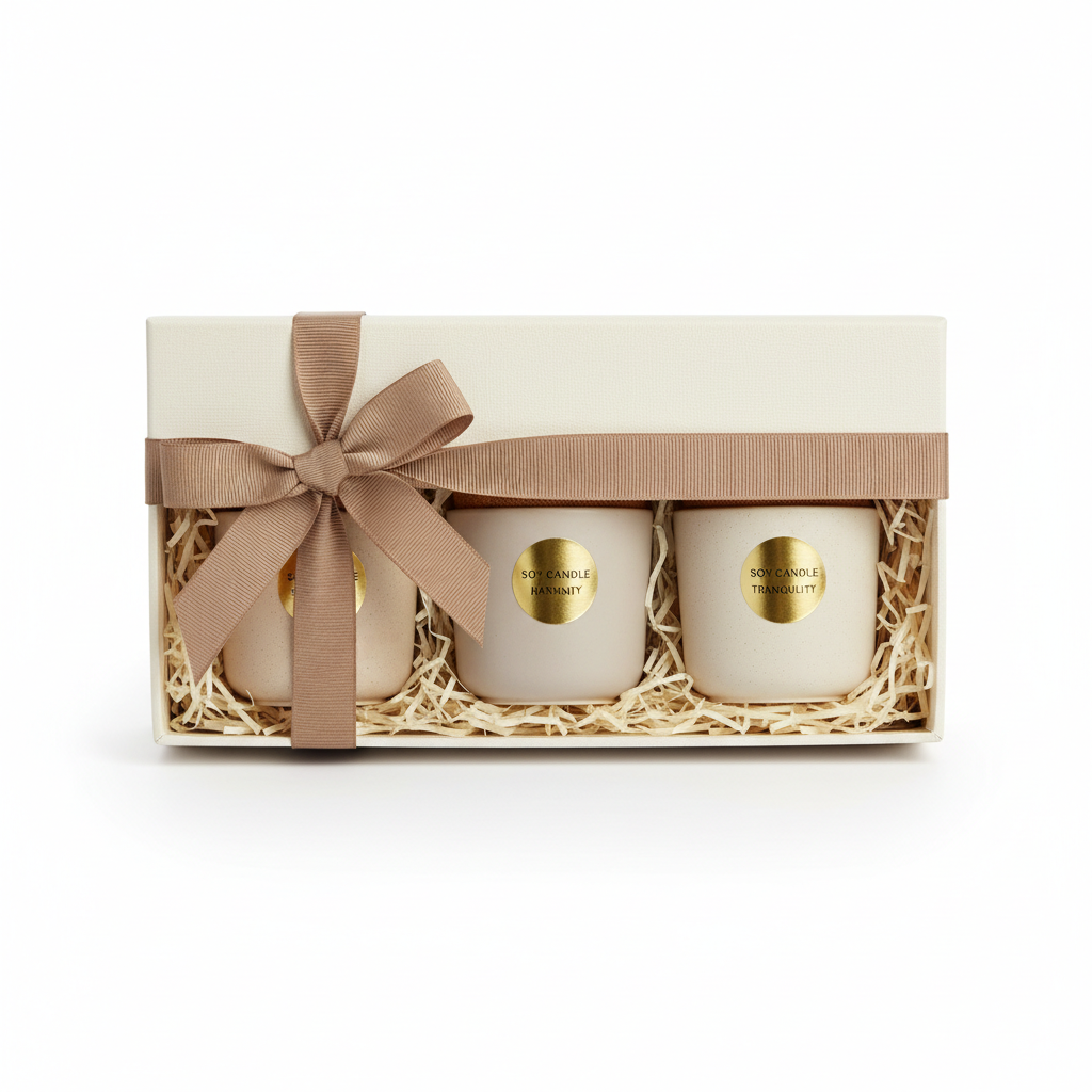 Premium Scented Soy Candle – Luxury Home Fragrance