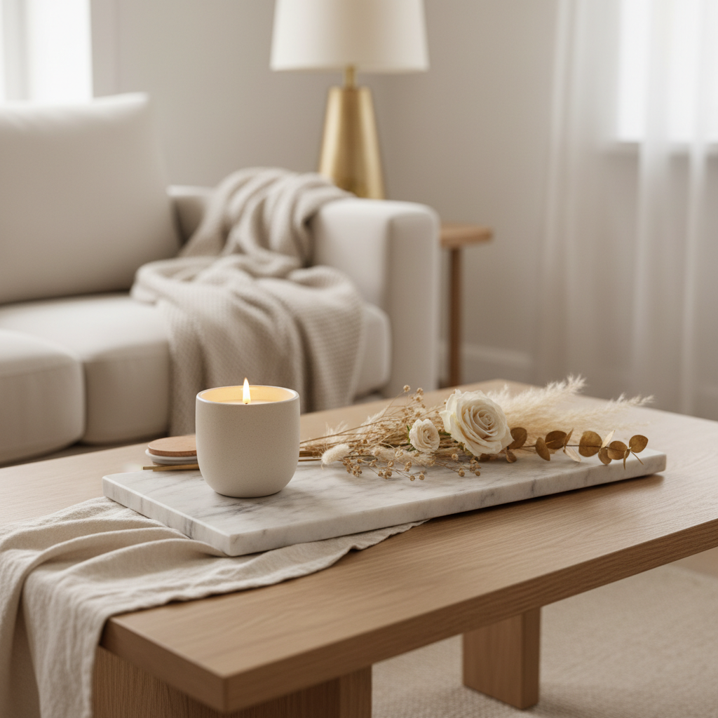 Marble Serving Tray lifestyle photo